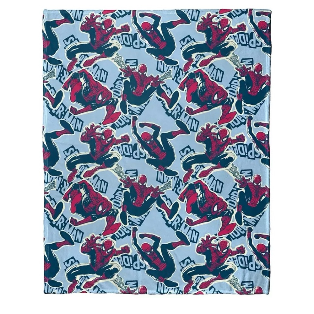 Spider Man Micro Rashel Throw Blanket